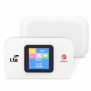 Мобильный WiFi роутер Zonch E180-Pro 4G LTE 150Mbps/Wi-Fi 300Mbps белый