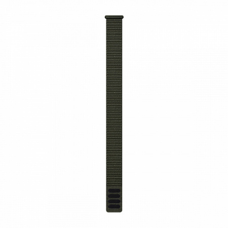 Оригинальный нейлоновый ремешок Garmin UltraFit 22мм Moss (темно-зеленый) (010-1330614) - фото 3