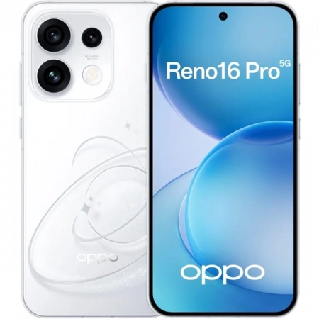 OPPO Reno16 Pro 5G 12/512GB (Dimensity 8550 Super) Звездный белый EAC
