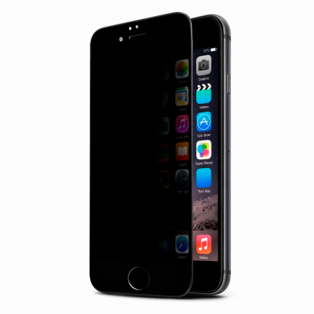 Конфидециальное защитное стекло Jasper совместимое с iPhone SE 2020 