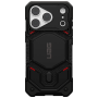 Противоударная накладка UAG MONARCH PRO с Magsafe с защитой на модуль камеры совместимая с 18 Pro Max/17 Pro Max черная