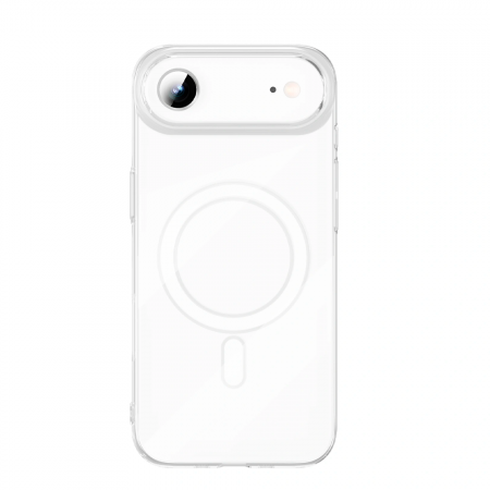 Пластиковая накладка WIWU iNvisible Pro с MagSafe совместимая с iPhone 17 Air прозрачная - фото 4