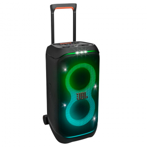 Портативная акустика JBL PARTYBOX Stage 320 черная вилка EAC