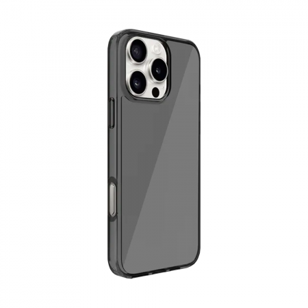 Пластиковая накладка Kzdoo Guardian совместимая с iPhone 16 Pro затемненная - фото 2