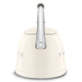 Чайник SMEG WKF01CR, 2,3 л, со свистком, цвет кремовый