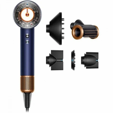Фен Dyson Supersonic HD16 Prussian Blue/Rich Copper (синий/медный) (с диффузором) - фото 3
