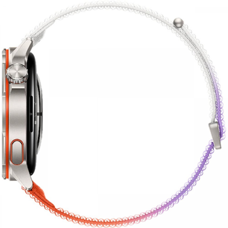 Смарт-часы Huawei Watch GT Runner 2 (CHT-B19) титановый корпус,темно-оранжевый ремешок EAC - фото 4