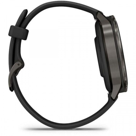 Умные часы Garmin Venu 4 41mm черный с черным силиконовым ремешком (010-03013-42) - фото 4