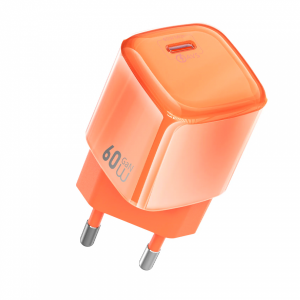 Сетевое зарядное устройство Wiwu Jade (Wi-G037) 60W Type-C оранжевое