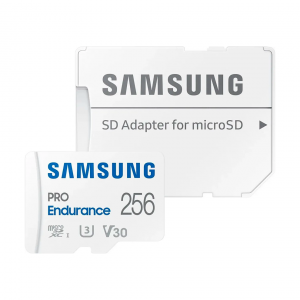 Карта памяти SAMSUNG Pro Endurance Micro SD 256GB U3 V30 100MB/s EAC