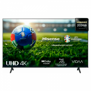 Телевизор Hisense 75" 75A6N (2024) LED 4K Ultra HD 60 Гц SMART TV HDR   EAC (Гарантия Hisense)