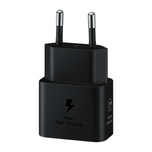 Сетевое зарядное устройство + кабель Type-C/Type-C Samsung (EP-T2510XBEGEU) Type-C 25W черное LB