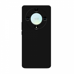 Силиконовая накладка Partner совместимая с Honor x9d/magic 8 lite черная