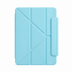 Чехол-книжка WIWU Smart Folio совместимый с iPad Air 13 (2024/2025)/Pro 12.9" голубая