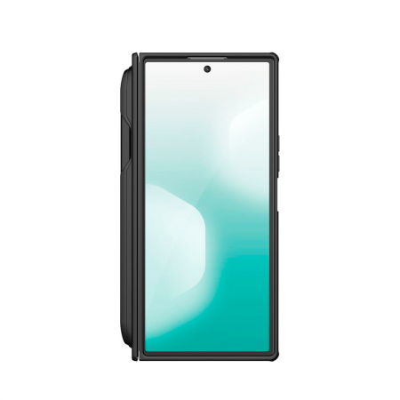 Кевлоровая накладка NILLKIN CarboProp Case+Стилус совместимая с Samsung Z Fold7 черная - фото 3