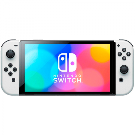 Игровая приставка Nintendo Switch - OLED  белая (Китай) - фото 5