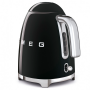 Электрический чайник SMEG KLF03BLEU, 1,7 л, цвет черный