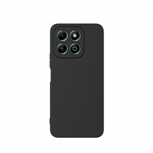 Силиконовая накладка для Honor X6c черная