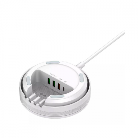 Беспроводное зарядное устройство LDNIO AW003 32W белое (CE) - фото 4