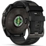 Умные часы Garmin Fenix 8 51 мм AMOLED Sapphire DLC titanium with silicone band(карбоновый титан/черный силикон) (010-02905-63) (Тайвань)