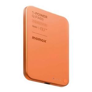 Внешний аккумулятор Momax Q.Pass с MagSafe 3000 mAh 7.5w оранжевый CCC