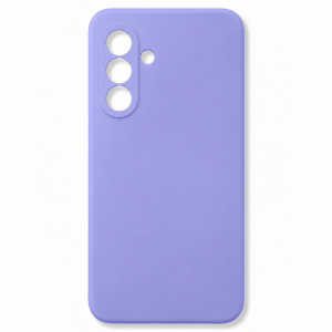 Силиконовая накладка совместимая с Samsung А26 (SC) голубая