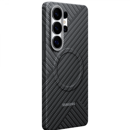 Чехол-накладка Samsung Carbon Magnet Case Galaxy S26 Ultra (EF-KS948) серый - фото 4