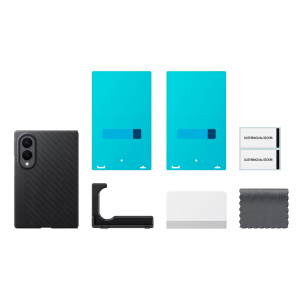 Чехол-накладка+пленка Samsung Carbon Magnet Case Galaxy Z Fold8 (EF-KF971) черный