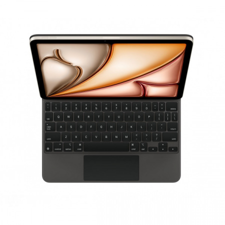 Чехол-клавиатура Apple Magic Keyboard Touchpad (MGYX4) совместимая с iPad Air 11 (2024-2025) (русская гравировка) Black (черная)