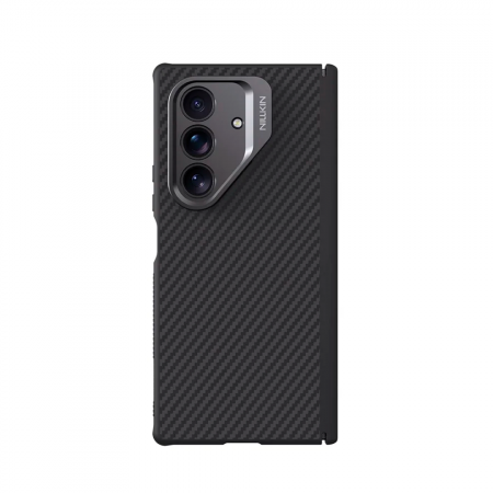 Кевлоровая накладка NILLKIN CarboProp Case+Стилус совместимая с Samsung Z Fold7 черная - фото 2