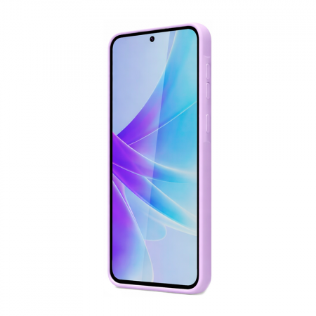 Накладка Silicone Case совместимая с Samsung A36/A37/A56 (SC) лавандовая  - фото 2