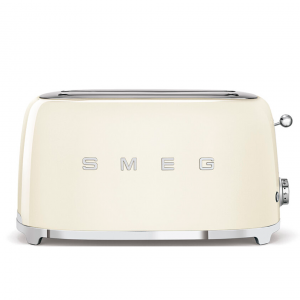 Тостер SMEG TSF02CREU, 4 ломтика, цвет кремовый