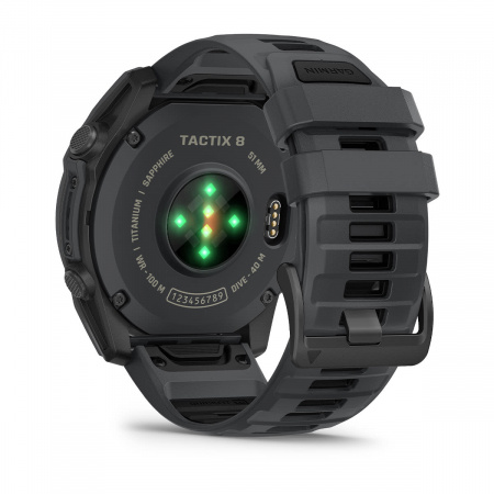 Умные часы Garmin TACTIX 8 51 мм AMOLED Sapphire Cerakote Coating (010-04553-00) - фото 6