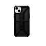 Противоударная пластиковая накладка UAG Monarch совместимая с iPhone 14 Plus карбон черная
