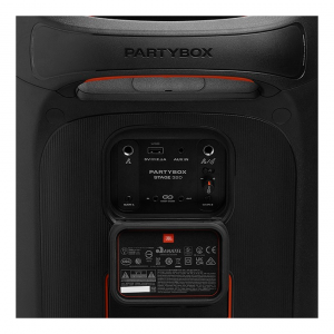 Портативная акустика JBL PARTYBOX Stage 320 черная вилка EAC