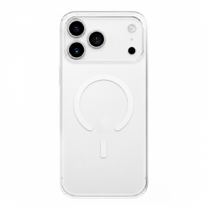 Пластиковая накладка Hollister c MagSafe совместимая с iPhone 17 Pro Max прозрачная 