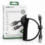 Кабель AceFast USB/Type-C C14-04 3A 1.2м черный