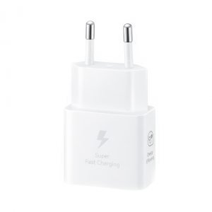 Сетевое зарядное устройство+(кабель Type-C/Type-C) Samsung (EP-T2510XWEGEU) 25W белое LB