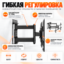 Кронштейн Uniteki наклонно-поворотный 42"-120" FML62N Pro Line