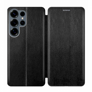 Чехол-книжка совместимая с Samsung S25 Ultra черная