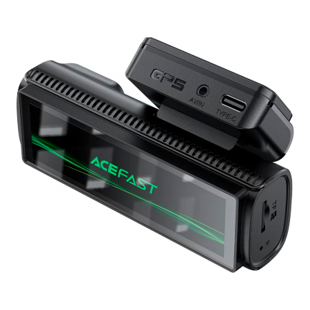 Видеорегистратор AceFast X2 4K dual-channel dash cam черный - фото 3
