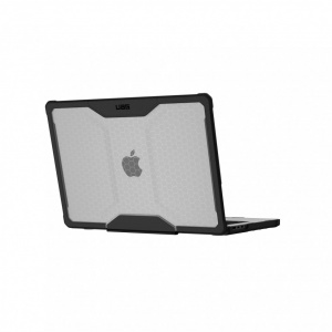 Пластиковый чехол UAG PLYO совместимый с Macbook Pro 14 (M1/M2/M3/M4 2021-2024) прозрачный черный кант