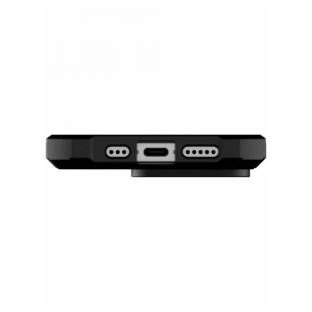 Противоударная накладка UAG Essential Armor MagSafe совместимая с iPhone 15 Pro черная - фото 5