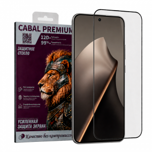 Защитное стекло  Cabal Premium  совместимое с Ксиаоми Ми 15T/15T Pro/17T Pro  