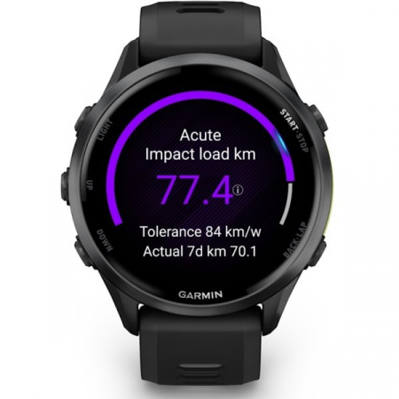 Умные Часы Garmin Forerunner 970 AMOLED черный с черный ремешком (010-02969-60) (Тайвань) - фото 5