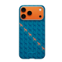 Кевларовая накладка Pitaka Happiness Rides совместимая с iPhone 17 Pro (Indigo) синяя /для розницы 003