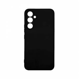 Силиконовая накладка Partner совместимая с Samsung S25/S24 черная