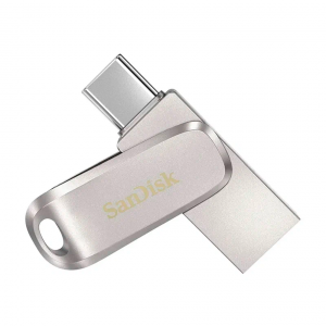 Флеш-накопитель SanDisk Ultra Dual Drive Go USB Type-C 128Gb White (белый)