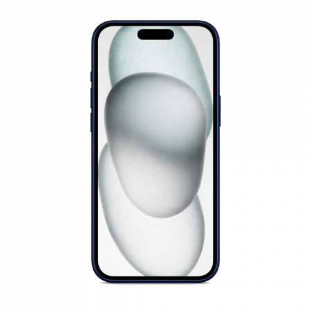 Накладка Silicone Case с MagSafe совместимая с iPhone 15 Plus синяя SZ - фото 2