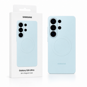 Чехол-накладка Samsung Slim Magnet Case S26 Ultra (EF-SS948) голубой